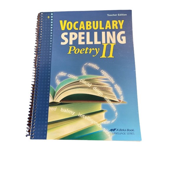 A Beka Other A Beka Vocabulary Spelling Poetry Ii Teacher Keycd 5th Edition 8th Grade Homes